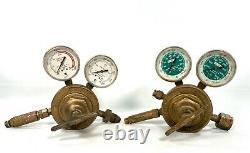 Victor Acetylene Oxygen Cutting Torch Gauges Model Sr 460 A & Csr 450 D