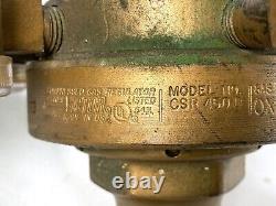 Victor Acetylene Oxygen Cutting Torch Gauges Model Sr 460 A & Csr 450 D