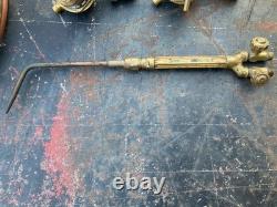 Victor Cutting Welding Torch 100C MS, Regulators 250 80 540, 250 15 510, Hoses