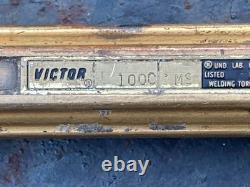 Victor Cutting Welding Torch 100C MS, Regulators 250 80 540, 250 15 510, Hoses