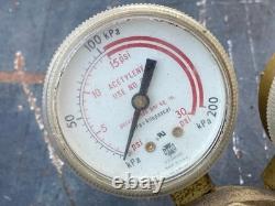 Victor Cutting Welding Torch 100C MS, Regulators 250 80 540, 250 15 510, Hoses