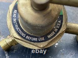 Victor Cutting Welding Torch 100C MS, Regulators 250 80 540, 250 15 510, Hoses