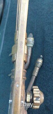 Victor Cutting Welding Torch 2450 & Attachments 310 Handle used vintage