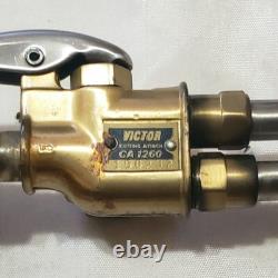 Victor Cutting Welding Torch Set CA1260 Attachment J100 Handle 0-3-101 Tip USA