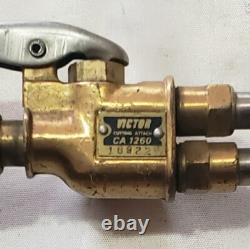 Victor Cutting Welding Torch Set CA1260 Attachment J100C Handle 0-3-101 Tip USA
