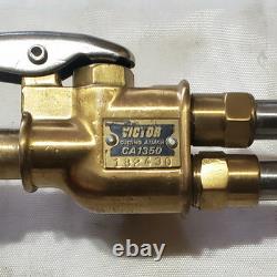 Victor Cutting Welding Torch Set CA1350 Attachment 100 Handle 0-3-101 Tip USA