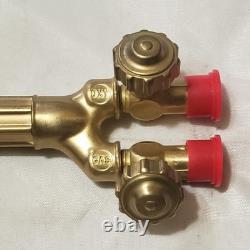 Victor Cutting Welding Torch Set CA1350 Attachment 100C Handle 0-3-101 Tip 0-W-1