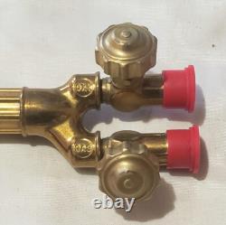 Victor Cutting Welding Torch Set CA1350 Attachment 100C Handle 0-3-101 Tip USA