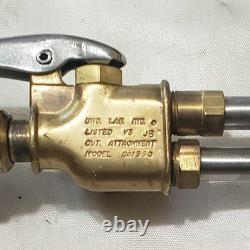 Victor Cutting Welding Torch Set CA1350 Attachment 100C Handle 1-3-101 Tip USA