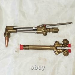 Victor Cutting Welding Torch Set CA2460 Attachment 315FC Handle 2-1-101 Tip