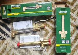 Victor Cutting Welding Torch Set CA2460+ Attachment 315FC+ Handle Tip Journeyman
