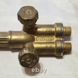 Victor Cutting Welding Torch Set CA2460+ Attachment 315FC+ Handle Tip Journeyman