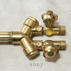 Victor Cutting Welding Torch Set CA25 Attachment WH26FC Handle 0-3-101 Tip