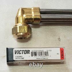 Victor Cutting Welding Torch Set CA250-V Attachment WH270FC-V Handle 1-3-101 Tip