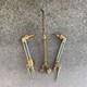 Victor Cutting Welding Torch Set Lot CA1350 CA250 Attachments WH 260C Handle