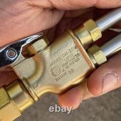 Victor Cutting Welding Torch Set Lot CA1350 CA250 Attachments WH 260C Handle