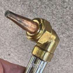 Victor Cutting Welding Torch Set Lot CA1350 CA250 Attachments WH 260C Handle