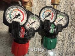 Victor Edge Regulator Set ESS3 2.0 Oxygen Acetylene Cutting Welding Torch