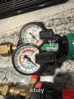 Victor Edge Regulator Set ESS3 2.0 Oxygen Acetylene Cutting Welding Torch