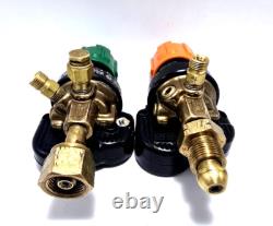 Victor Edge Regulator Set ESS4 2.0 Oxygen Acetylene For Cutting Welding Torch