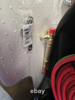 Victor G150 0384-0948 Acetylene Welding Cutting Brazing Kit With Tanks and Tote