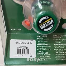 Victor G150-60-540R Oxygen Regulator For Cutting Welding Torch HVAC 0781-4241