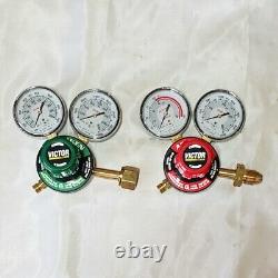 Victor G350 Regulator Set Oxygen Acetylene For Cutting Welding Torch