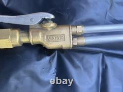 Victor Journeyman Cutting Torch CA1050, 315C Handle, 1-101-1 Cutting Attachment