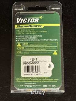 Victor MT204 Short Barrel Machine Cutting Torch & Flashback Arrestors 0380-0215