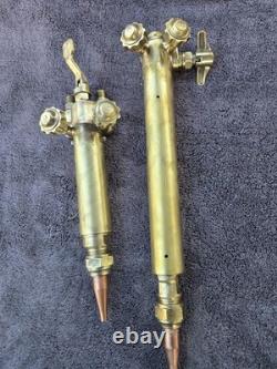 Victor Machine Cutting Torch Short And Long Barrels #12 #14