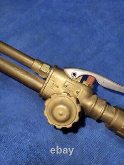 Victor Model 315 OXY/GAS Cutting Welding Torch Head 75° With Brazing Tip. #8