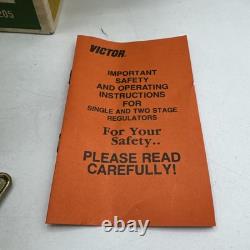 Victor Model SR450D-540 Heavy Duty/High Capacity Cutting Torch Regulator