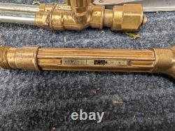 Victor Oxy-Acetylene Welding / Cutting Torch Combo Set 315C + CA1060 + 4-1-101