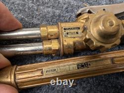 Victor Oxy-Acetylene Welding / Cutting Torch Combo Set 315C + CA1060 + 4-1-101