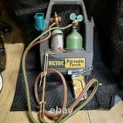 Victor Portable Cutting Torch & Welding Set with Tanks