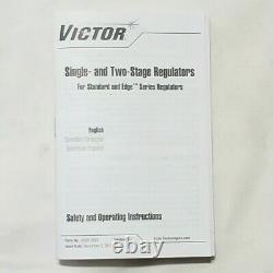 Victor ProStar G250 Regulator Set Oxygen Acetylene Cutting Welding Torch