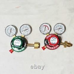Victor Prostar G350 Regulator Set Oxygen Acetylene Cutting Welding Torch