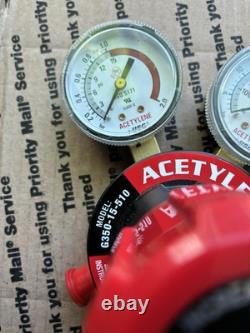 Victor Radnor G350 Regulator Set Oxygen Acetylene Cutting Welding Torch