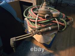 Victor/Radnor Oxy-Acetylene Torch Set, Gauges, & Hose For Welding & Cutting