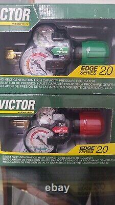 Victor Regulator Set ESS42 Edge 2.0 Oxygen Acetylene Cutting Welding Torch