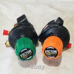 Victor Regulator Set ESS42 Edge 2.0 Oxygen Propane For Cutting Welding Torch