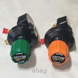 Victor Regulator Set ESS42 Edge 2.0 Oxygen Propane For Cutting Welding Torch