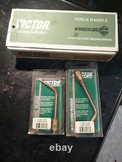 Victor SKH-7A Cutting Welding Brazing Torch Handle with 2 tips