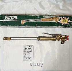 Victor ST2602FC Straight Head Cutting Torch 21 Heavy Duty 0381-1484 New