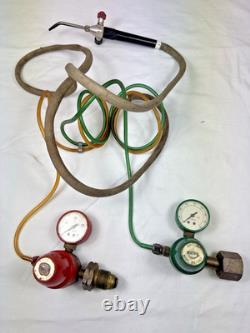Victor Style Oxy-Fuel Cutting Torch & Welding Torch Set with Victor MR 100P & Hose