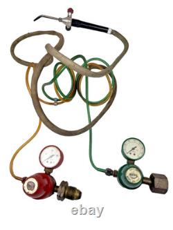 Victor Style Oxy-Fuel Cutting Torch & Welding Torch Set with Victor MR 100P & Hose