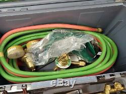 Victor Type Acetylene Oxygen Torch Regulator Set Gas Welding and Cutting Kit NEW