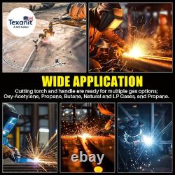Victor Type Cutting Attachment Torch Handle Oxygen/Acetylene Cutting Welding Tor