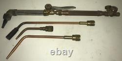 Victor WH-260C Cutting Welding Torch Head and WH260 Torch Body plug 3 tips