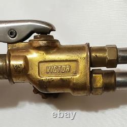 Victor Welding Cutting Torch Set CA1050 Attachment 315 Handle Tip Journeyman